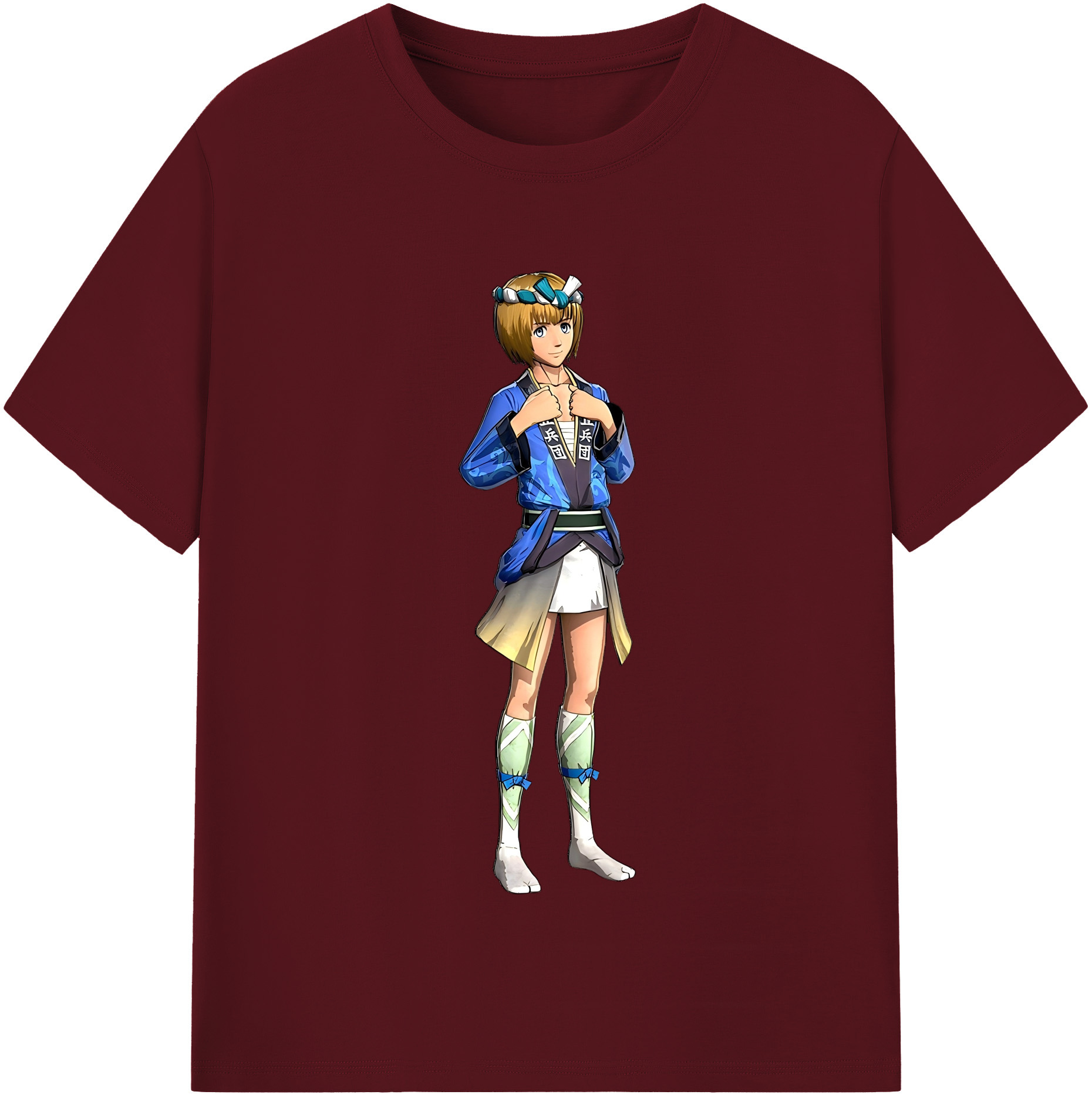 （画像用） 進撃の巨人 アルミン·アルレルト Attack on Titan Armin Arlert 綿100％半袖Tシャツ（フロントプリント）
